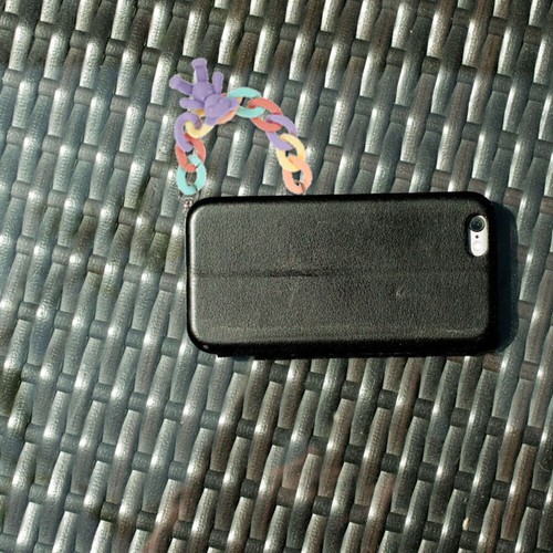 2 Pcs Mobile Phone Case Bear Strips Shell Hanging Chain Cellphone - Zdjęcie 5 z 12