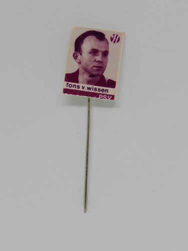 Fons V. Wissen PIN DE ALFILER Insignia, Jugador de Futbol PSV EINDHOVEN c.1960 - 第 1/1 張圖片