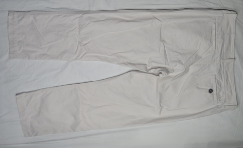 AMERICAN EAGLE OUTFITTERS MEN 36x32 KHAKI RELAXED STRAIGHT CHINO CANVAS 2011