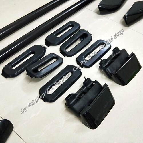 2Pcs Fits for Land Cruiser LC100 LX470 1998-2007 Black Roof Rack Roof Rail Bar - Picture 5 of 9