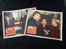 14 HOURS  - ORIG. 1951 LOBBY CARDS #4 & #7 - Richard Basehart Barbara Bel Geddes