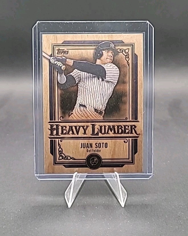 2025 Topps Series 1 Heavy Lumber Juan Soto #HL-1 New York Yankees