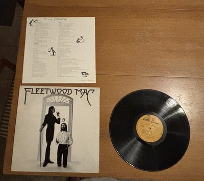 FLEETWOOD MAC SELF TITLED VINYL RECORD STEVIE NICKS VINTAGE RETRO