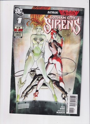 Gotham City Sirens (2009) #   1 (4.0-VG) (1027512) Water Damage 2009
