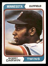 1974 Topps #527 Bobby Darwin