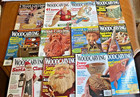 12 Wood Carving illustrated Magazines 2003-2018 with Patterns Step by Step-Read!