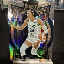2025 Panini Select WNBA Concourse Silver Prizm Napheesa Collier #100