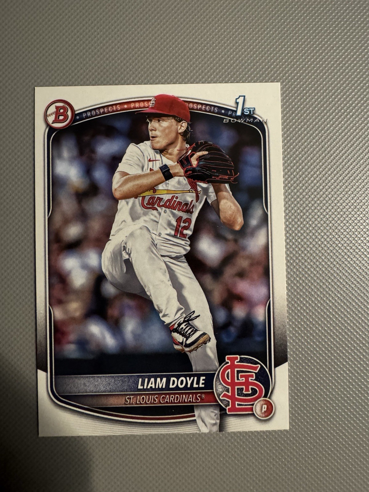 2025 Bowman Draft Liam Doyle #BD-12 1st Bowman RC St Louis Cardinals T2