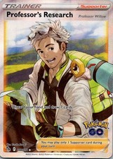 Professor's Research 078/078 Ultra Rare Pokemon GO Pokemon Holo Near Mint