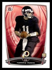 2014 Bowman #82 Tommy Rees Rookies Rookie Card Washington Redskins. rookie card picture