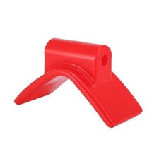 3" Boat Trailer V Bow Stop, 1/2" Shaft V Shape Boat Trailer Roller Bow Red