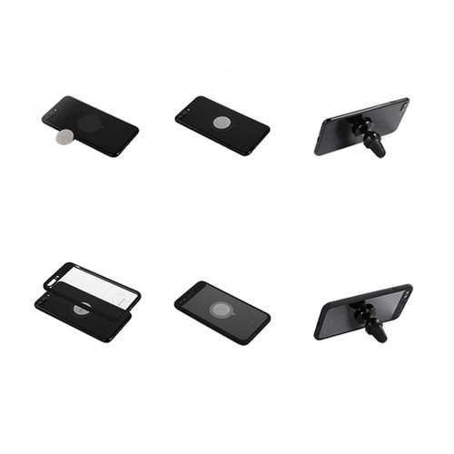4 Pcs Navigation Stand Magnetic Patch Phone Plate Sticker Car Mount - 第 4/11 張圖片