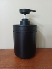 32Oz/ 1 Liter Black Pump Dispenser Bottle Plastic Lotion Shower Gel Refillable