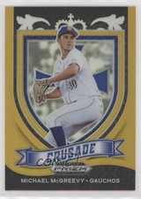 2021 Panini Prizm Draft Picks Crusade Gold 7/10 Michael McGreevy #C-MM 0a6