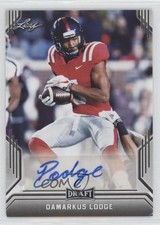 2019 Leaf Draft Auto Damarkus Lodge #BA-DL2 Auto no9