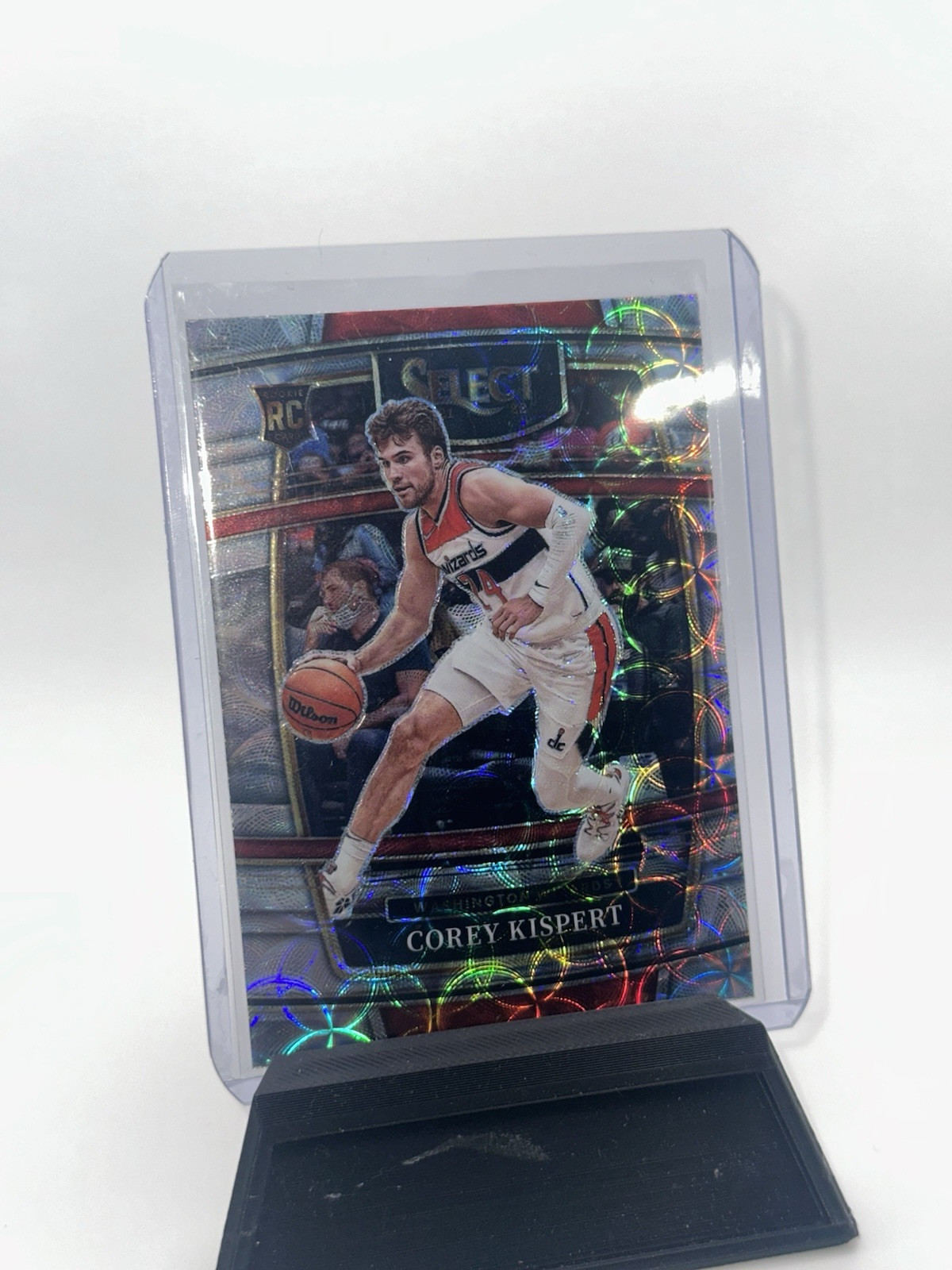 2021-22 Panini Select - Concourse Scope Prizm #81 Corey Kispert (RC)