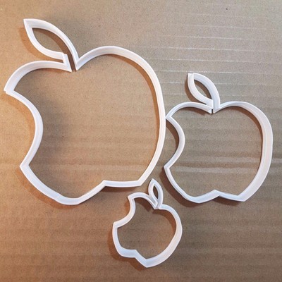 Apfel Obst Essen Form Keks Ausstecher Teig Gebäck Fondant Scharf