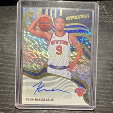 Panini 2024-25 Revolution Kevin McCullar Jr. Autograph Rookie RS-KMJ Knicks