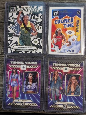 2025 Donruss WNBA 8 Press Proofs Lot - My House/Tunnel/Franchise/Marvel/Crunch