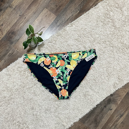 Old Navy Size 2X Fresh Squeezed Fun Classic Low Rise Swim Bikini Bottoms NWT