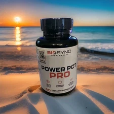 2 X BioSync Supplements #1 Effective Power PCT Pro Supplement for Men 01/2028