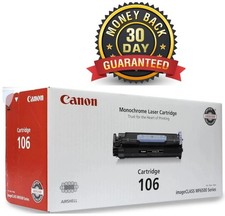 Genuine Canon 106 Black Toner Cartridge 5,000 Page Yield for MF6530 / MF6550