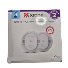 2 Pack KIDDE Smoke  Carbon Monoxide Alarm Detector 30CUDR SEP 2025