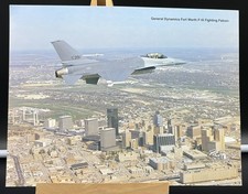 General Dynamics Fort Worth F-16 Fighting Falcon Spec Sheet Picture