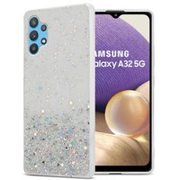 SchutzhüLle FüR Samsung Galaxy A32 5G HüLle TPU Silikon Handy Case Cover Glitter