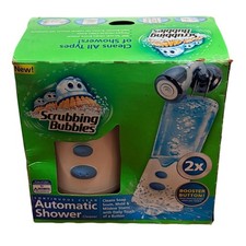 Scrubbing Bubbles Automatic Shower 2 Button Booster Set Bathroom Cleaner Kit New
