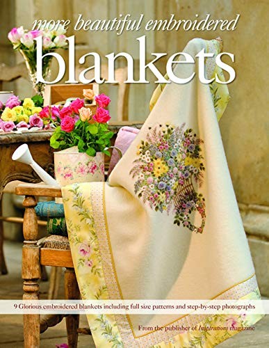 More Beautiful Embroidered Blankets 9 by Inspirations Studios PAPERBACK - Image 8