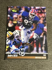 Andre Reed Cards, Rookie Card and Autographed Memorabilia Guide 20