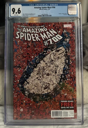 Amazing Spider-Man #700 CGC 9.6 Death of Peter Parker 2013