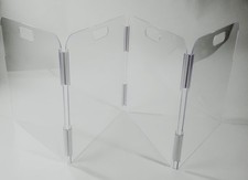 Pet Barrier 4-Panel  Free-Standing Pet Gate  Foldable  Protect Your Indo...
