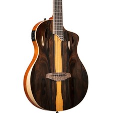 Ortega Tourplayer Thinline Acoustic-Electric Classical Guitar, Ziricote Top