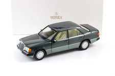 1:18 Norev Mercedes 230 E W124 Limousine 1990 Night Green Metallic 183952