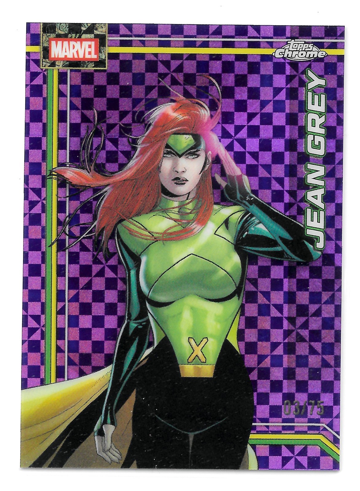 JEAN GREY #059 | Purple Xfractor /75 | Topps Chrome Marvel 2026 | NM-MNT