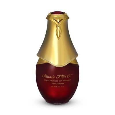 Miracle Fruit Seed Hair Oil - 50ml Treatment for All Types - Ultra Shiny, Str...