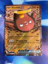 Stunfisk ex 114/217 Ascended Heroes Double Rare Pokémon Card
