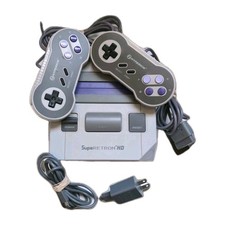 Hyperkin SupaRetroN HD SNES Super Famicom Gray w/ 2 Controllers + power cord