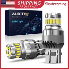 AUXITO 7440 7443 LED Backup Reverse Back Up Light Bulbs Super Bright White 2/10X