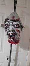 Life Size Halloween Props Zombie Severed Human Head  Fisherman Props 