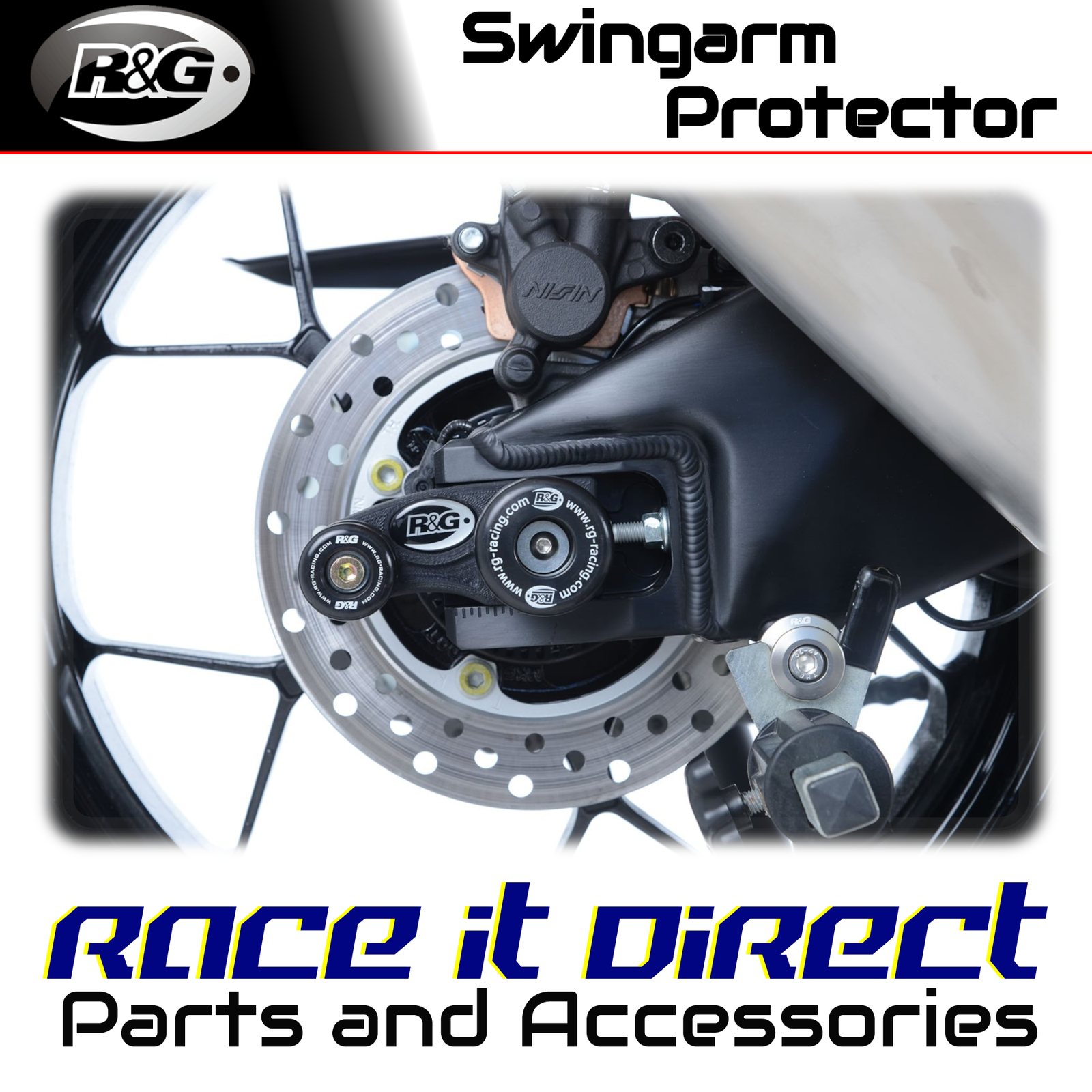 Swingarm Protectors for Honda CBR1000RR SP2 2017-2019 R&G