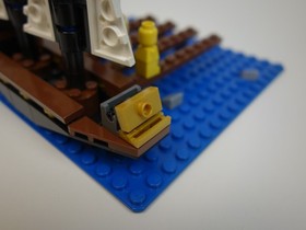 LEGO Games Pirate Plank (3848) Vintage Retired Game - For Parts, not Complete