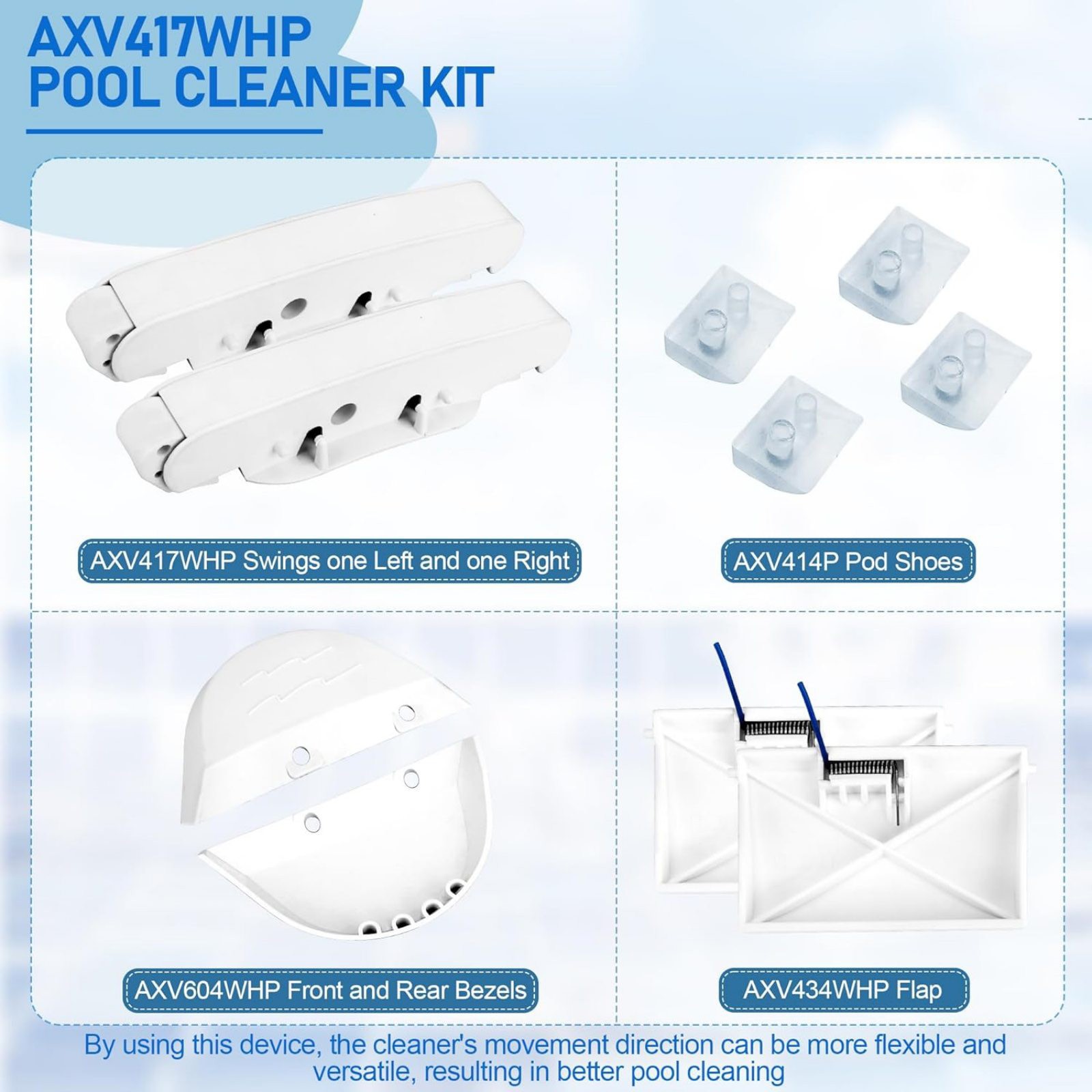 New Pool Cleaner Assembly Kit Fit For Hayward Navigator Pool Vac Ultra Pool