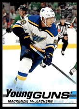 2019-20 Upper Deck Young Guns Mackenzie MacEachern Rookie St. Louis Blues #212