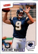 Drew Brees 2001 Upper Deck Victory #415 San Diego Chargers Rookie Card. rookie card picture