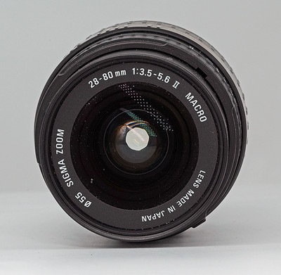 Sigma Zoom 28-80 mm Lens, 3.5-5.6 ii Macro, Used, Untested