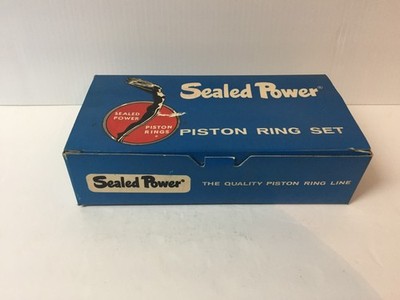 Vintage Sealed Power 9030x STD B14 Piston Ring Set -- New Old Stock in Box