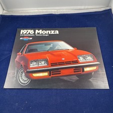 1976 Chevrolet Monza 22 Sales Brochure Catalog 8 Pages 1976 Chevrolet Monza 22 Sales Brochure Catalog 8 Pages